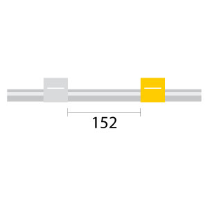 PVC Pump Tube 2tag 0.57mm ID White/Yellow (PKT 12)