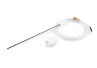 PTFE Sheathed Carbon Fibre Probe 1.0mm ID with 1/4-28 ratchet fitting (for Agilent SPS 3/SPS 4)